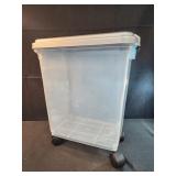15" tall storage bin pet food storage