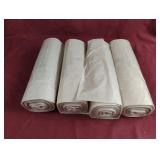 4-10 ct rolls. 64 gal trash bags