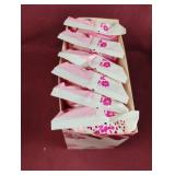 Floral Rain scent feminine wipes. 6-32 ct packs