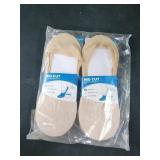 6 pair of peds socks size 8-12
