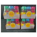 4 packs 6 ct each Bubbles
