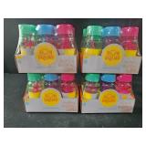 4 packs 6 ct each Bubbles