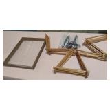 Picture frame, hanger holder and a handmade small
