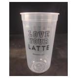 20 oz plastic cups. 500 total - no lids