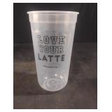 20 oz plastic cups. 500 total - no lids
