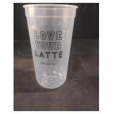 20 oz plastic cups. 500 total - no lids