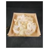 Vintage mesh veil with bows ladies headpiece