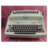 Vintage IBM electric type writer. Powers on.