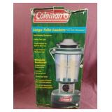 Coleman large tube lantern twin tube florescent.