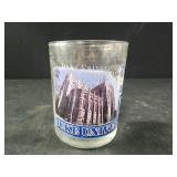 Duke University drink glass Duke Chapel