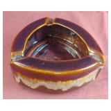 Pottery ash tray