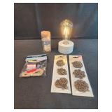 Movie decision dice, photo hanger line, Kraft
