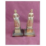 Brass statues
