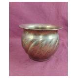 Brass planter