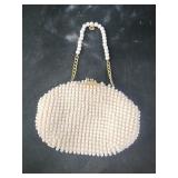 Vintage beaded purse chain strap