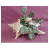 Vintage seashell decor
