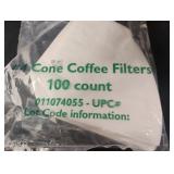Coffee filters 8/100 ct packs