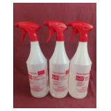 32 oz spray bottles. 3 total
