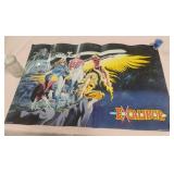 Comic posters. The Mighty Thor and Excalibur. 34
