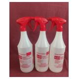 32 oz spray bottles. 3 total