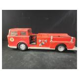 vintage Buddy L Texaco Fire Chief pressed steel