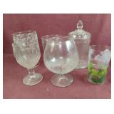 Vintage glassware
