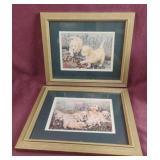 Diane Querry Golden framed golden retriever