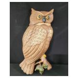 17" Owl wall decor