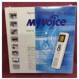 Digital voice recording my voice