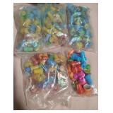 Rubber stamps. 5 packs