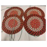 Seat cushions. Set of 4. 15"