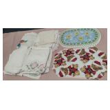 Place mats, pillow cases and more......