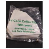 Coffee filters. 8-100 ct packs