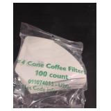 Coffee filters. 8-100 ct packs