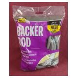 Backer rod grey for small gaps. 3/8" x 20