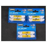 3 Packs of 2Pc Line Levels