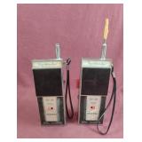 Vintage Ross Superheterodyne walkie talkies