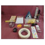 Flashlights, bank, 2-way opener and more.....