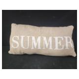 22x11 endless summer pillow home decor