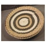 Hand woven handmade wall baskets. 12"