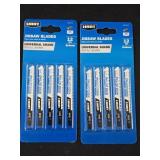 2 Packs of 5 Jigsaw Blade Set