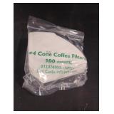 Coffee filters 8/100 ct packs