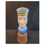 12" ceramic mold queen