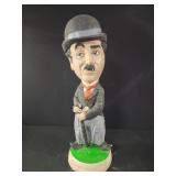 Vintage Charlie Chaplin 23" chalkboard statue has