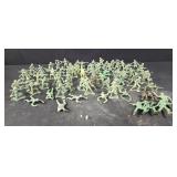 Little green army men plastic