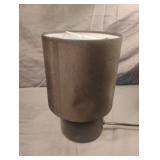 Small black desk lamp 9.5" tall. Works