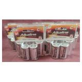 Alkaline supercell C4 batteries. 5-4 ct packs