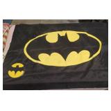 Batman piece of cloth 44 x 39.5 and a button 6"