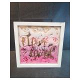 8.5x8.5 best mom in the world roses wall or table