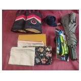 Umbrella, wallets, gloves and more......
